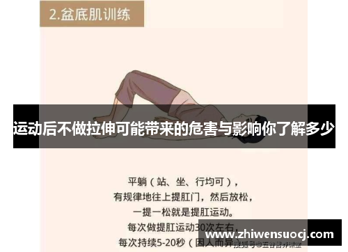 运动后不做拉伸可能带来的危害与影响你了解多少